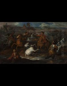 Scontro Di Cavalleria by Matteo Stom
