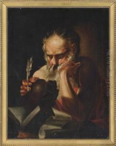 Saint Jerome by Matthias Stomer