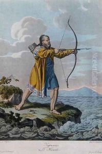 Inhabitant of the Kuril Islands, c.1800 by Anonymous Artist
