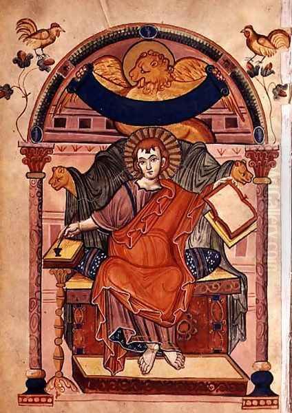 St. Mark, from the Ada manuscript - view 1