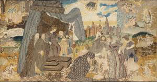 A Good Charles Ii Raised Work Picture - view 1