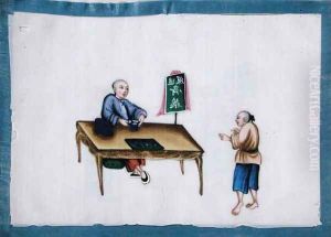 The Pawn Broker or Jade Seller, 1850s