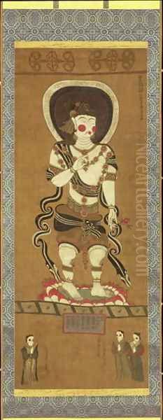 Avalokitesvara, the Buddha of Compassion from the Mogao Caves, Dunhuang, Gansu Province, China - view 1
