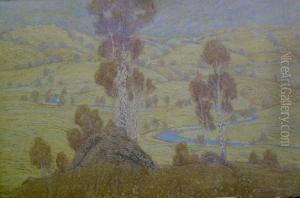 Overlooking A Valley - view 1
