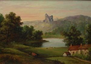 Knaresborough Castle by William Stone