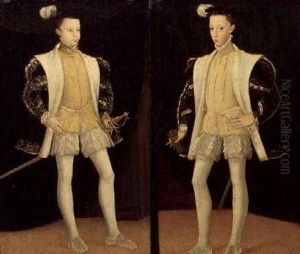 Left to right Francis II (1544-60) and Charles IX (1550-74) of France by Anonymous Artist