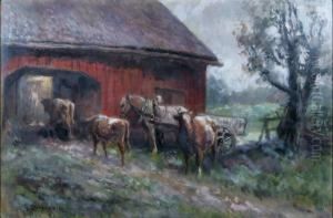 Boskap I Lantgardsmiljo by Georg Stoopendaal