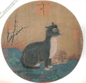 Dogs, Hui-Tsung Dynasty, 1100-35 by Anonymous Artist