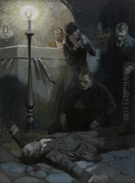 Curse Of The Golden Cross, Magazine Illustration - view 1