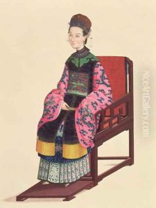 Portrait of a Tartar Woman by Anonymous Artist