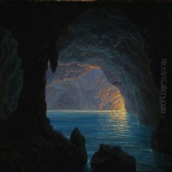 The Blue Grotto Of Capri - view 1