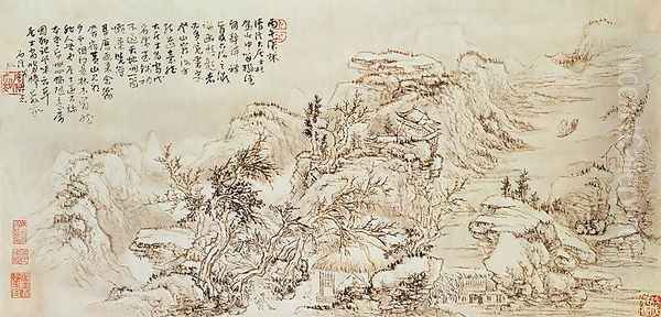 Mountain view, possibly 17th century - view 1