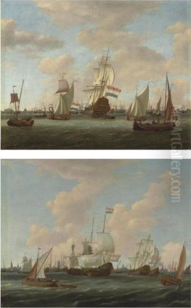 Dutch Shipping In Choppy Waters, A Port Beyond - view 1