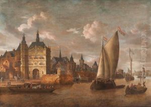 Ansicht Von Amsterdam Oder Haarlem