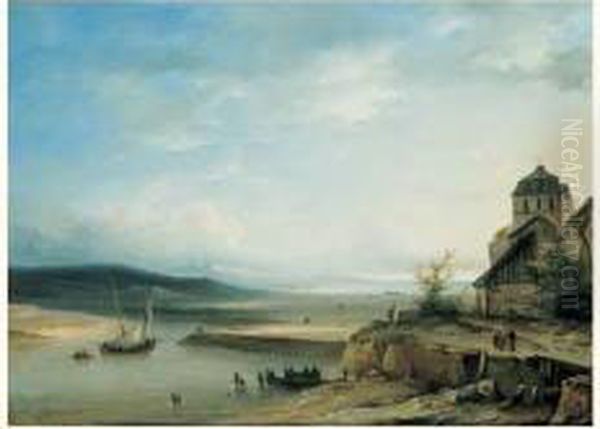Vue De La Cote Normande - view 1