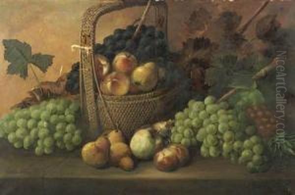 Still Life With A Basket Of Fruit - view 1