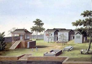 Garden Scene, c.1820-40 (3) 2 by Anonymous Artist