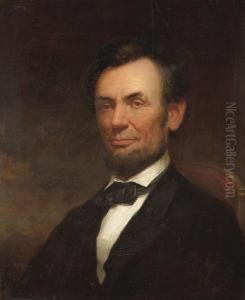 A Portrait Of Abraham Lincoln