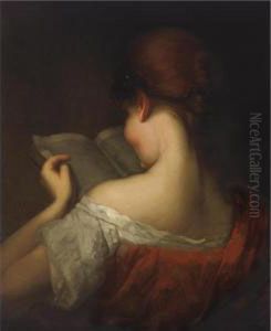 Young Woman Reading by George Henry Story
