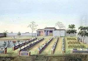 Nursery Garden, c.1820-40 by Anonymous Artist