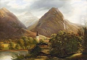 Sommertag Im Berner Oberland. by Marie Stoutz