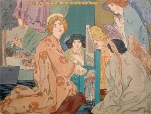 Block Print by M. Louise Stowell