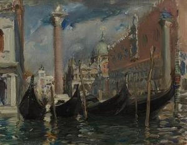 Gondolas Venice - view 1