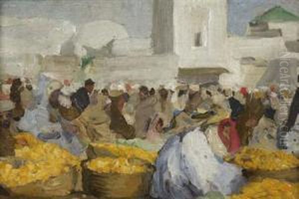 Fruit Market, North Africa - view 1