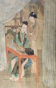 Woman at her Toilet 2 by Anonymous Artist
