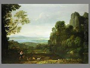 Landschaft Mit Apollo Und Merkur