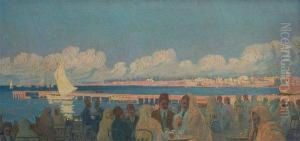  La Pointe De Sciara-sciatt, Tripoli  by Vito Stracquadaini