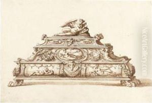 Allegorical Figurewriting In A Book Allegorical Figurewriting In A Book