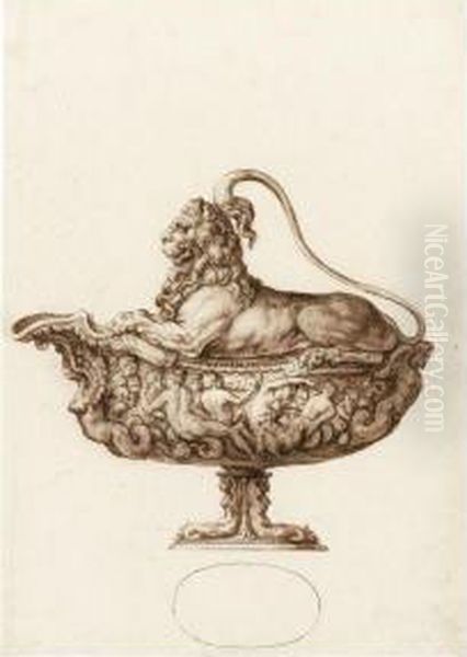 Boat Covered With A Seated Lion - view 1