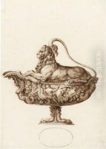 Boat Covered With A Seated Lion Boat Covered With A Seated Lion