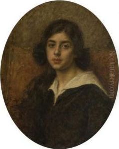 Ritratto Di Ragazza In Interno