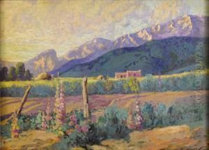Sunset In Taos, N. M. by Franz S. Frank Strahalm /