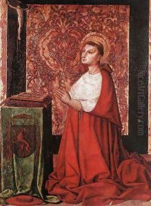 Vision of Peter of Luxembourg c. 1450 by Anonymous Artist