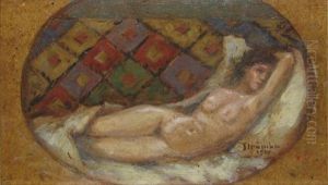 Nud by Ipolit Strambu