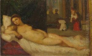 Venus Din Urbino - Copie Dupa Tizian by Ipolit Strambu