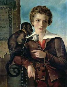 Portrait of Marius Petipa in Ballet Dancemania, 1837 by Anonymous Artist