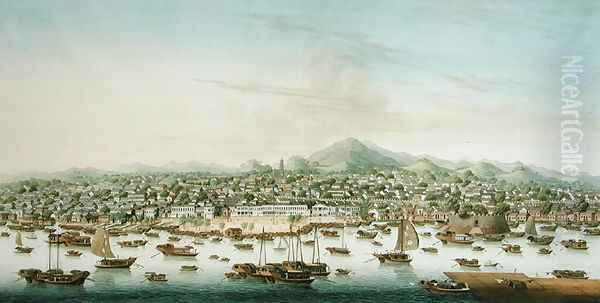 View of Canton, c.1800 - view 1