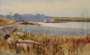 On The Yorkshire Coast by Albert George Strange