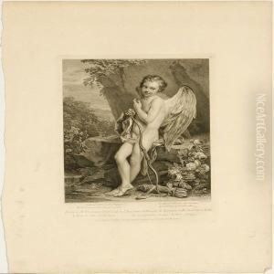 Esther A Suppliant Before Ahasuerus by Robert Strange
