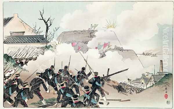 The Battle of Port Arthur, c.1894 - view 1