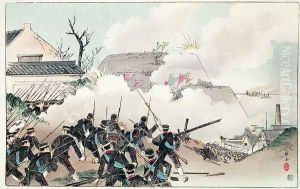 The Battle of Port Arthur, c.1894 by Anonymous Artist