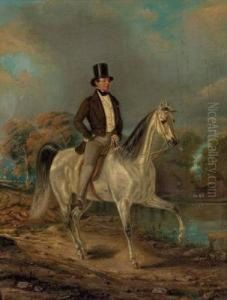 Vornehmer Herr Zu Pferd by Josef Anton, Tony Strassgschwandtner