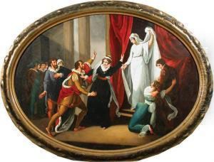 Scena Palacowa, Ii Cw. Xix W.