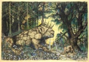 Die Quelle by Carl Strathmann
