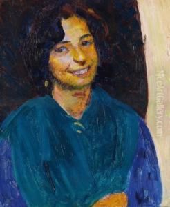 Frauenportrat by William Straube