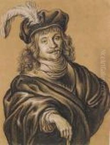 Portrait Of A Man With A Plumed Hat